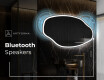 Irregular Mirror LED Lighted decorative design O222 #5