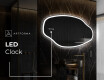 Irregular Mirror LED Lighted decorative design O222 #7