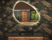 Irregular Mirror LED Lighted decorative design H221