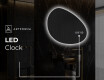 Irregular Mirror LED Lighted decorative design H221 #8