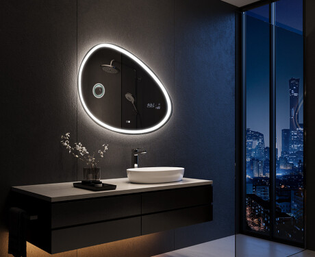 Irregular Mirror LED Lighted decorative design H222 #10