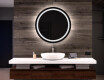 Round Backlit LED Bathroom Mirror L33