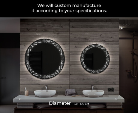 Bathroom wall mirrors discount