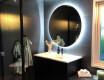 Round Backlit LED Bathroom Mirror L82