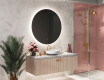 Round Backlit LED Bathroom Mirror L82 #7