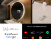 Round Backlit LED Bathroom Mirror L82 #5