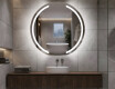 Round Backlit LED Bathroom Mirror L97