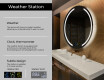 Round Backlit LED Bathroom Mirror L97 #2