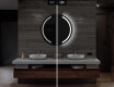 Round Backlit LED Bathroom Mirror L97 #5