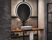Round Backlit LED Bathroom Mirror L98 #7