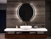 Round Backlit LED Bathroom Mirror L99