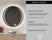 Round Backlit LED Bathroom Mirror L99 #6