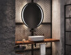 Round Backlit LED Bathroom Mirror L99 #7