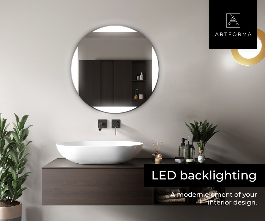 Round store bathroom cabinet