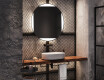Round Backlit LED Bathroom Mirror L116 #9