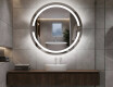 Round Backlit LED Bathroom Mirror L118