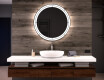 Round Backlit LED Bathroom Mirror L122