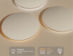 Round Backlit LED Bathroom Mirror 70cm with cool LED color 7000K, warm color 3000K, or neutral color 4500K #3