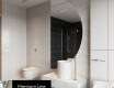 Half Circle Mirror LED lighted wall mirror A221 #12