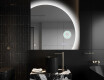 Half Circle Mirror LED lighted wall mirror Q221 #10