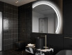 Half Circle Mirror LED lighted wall mirror Q222