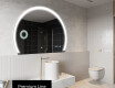 Semi-Circular Mirror with LED illumination W222 #4