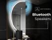 Semi-Circular Mirror with LED illumination D222 #5