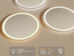Round Backlit LED Bathroom Mirror 60cm with cool LED color 7000K, warm color 3000K, or neutral color 4500K #3