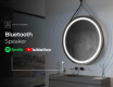Round hanging mirror with lights L33 #5