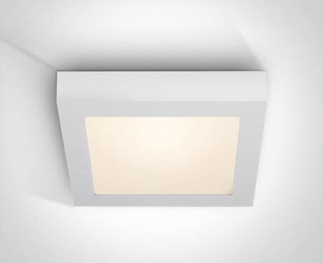 MORFI ceiling light, 22W, 3000K, IP40, white