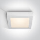 MORFI ceiling light, 22W, 3000K, IP40, white #1