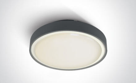 RAFTI AN ceiling light, 24W, 3000K, IP65, white