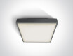 PIRNARI EA ceiling light, 2x12W, E27, IP65, white