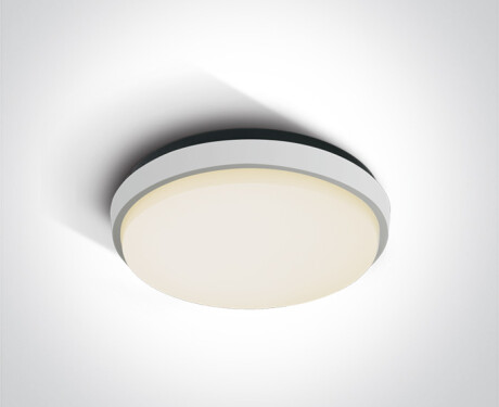 FASIDERI ceiling light, 20W, 3000K, IP54, anthracite
