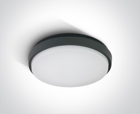 STAMATA ceiling light, 25W, 3000K, IP54, white