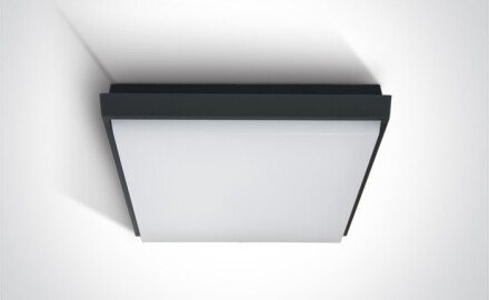FASIDERI ceiling light, 20W, 3000K, IP54, white