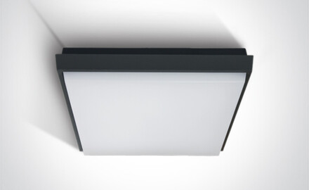 FASIDERI 2 ceiling light, 30W, 3000K, IP54, white