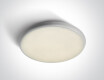 LIVISI ceiling light, 18W, 3000K, IP54, white