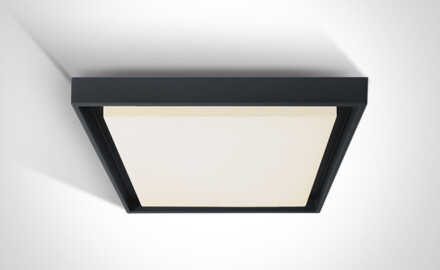 MOULKI ceiling light, 30W, 3000K, IP54, white