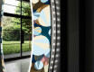 Round Backlit Decorative Mirror LED For The Hallway - Ball #9