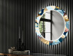 Round Backlit Decorative Mirror LED For The Hallway - Ball #2