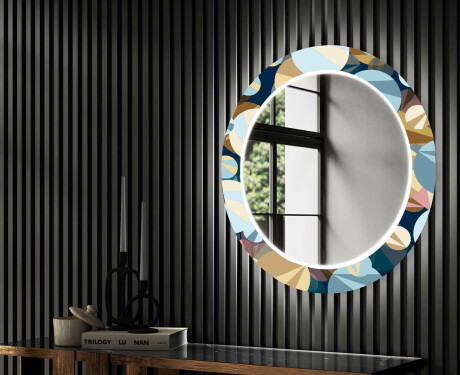 Round Backlit Decorative Mirror LED For The Hallway - Ball #2
