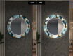 Round Backlit Decorative Mirror LED For The Hallway - Ball #6