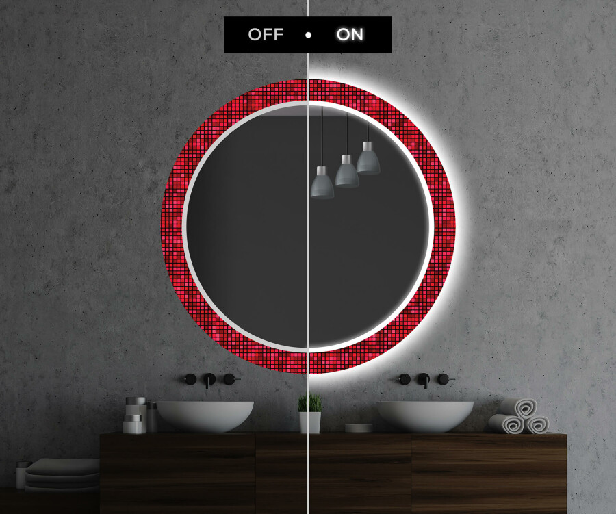 30 round store led mirror