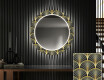 Backlit Decorative Mirror Led For The Hallway - Art Deco