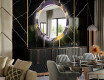 Round Backlit Decorative Mirror LED For The Dining Room - Round Stamp #2