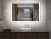 Designer Backlit LED Bathroom Mirror L146