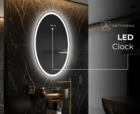 Backlit LED Bathroom Mirror L227 #7