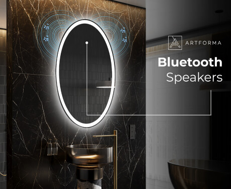 Backlit LED Bathroom Mirror L227 #5