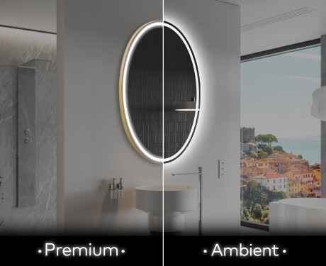 Backlit LED Bathroom Mirror L228